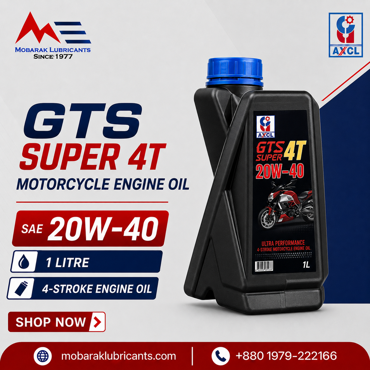 GTS 4T SAE 20W40